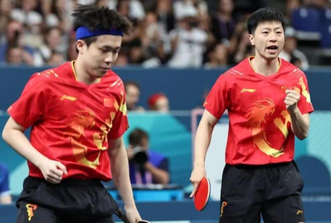 关于德国乒乓球队鏖战英国乒乓球队，马龙一己之力扛起全队的信息